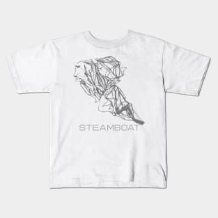 Steamboat Resort 3D Kids T-Shirt